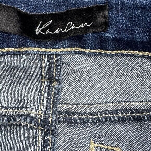 Kancan Jeans Juniors 3/25 Skinny Blue Denim Stretch Measures 25 x 28 - Picture 3 of 9